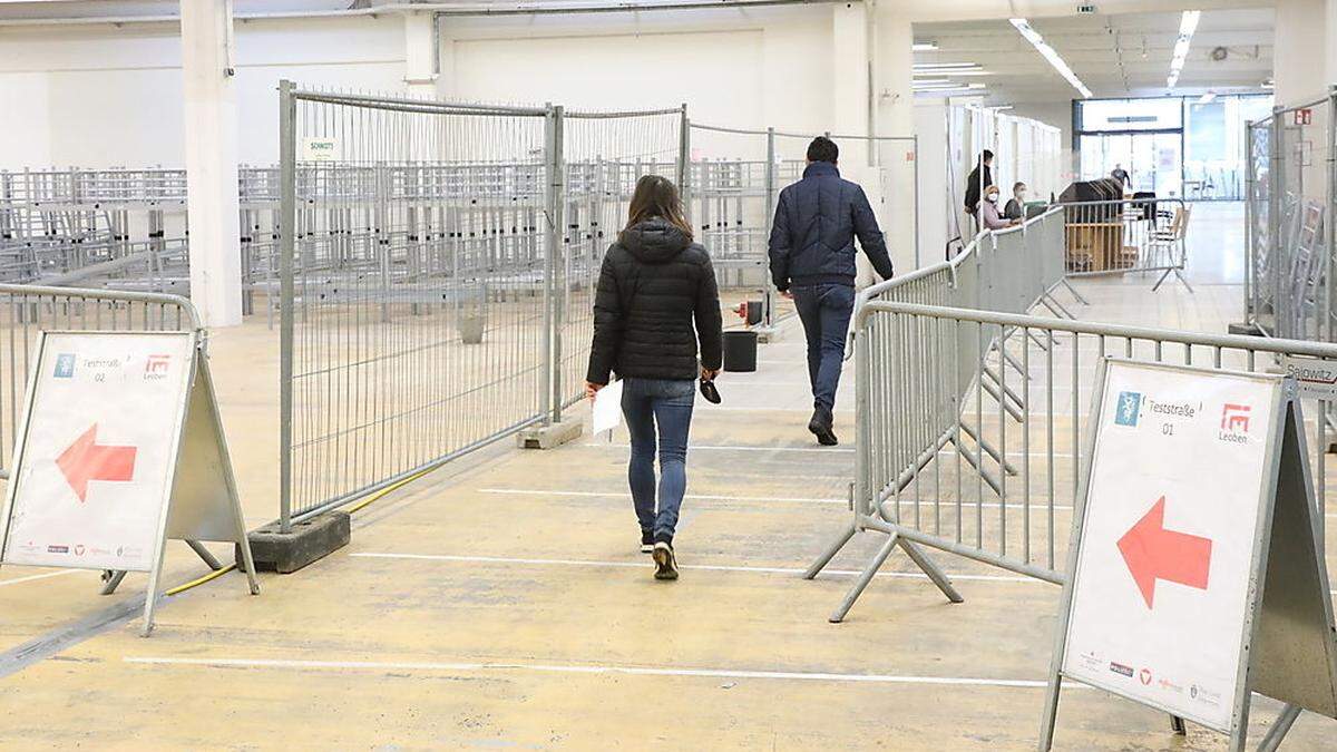 In der Baumaxhalle wird am 23. und 24. Jänner getestet	