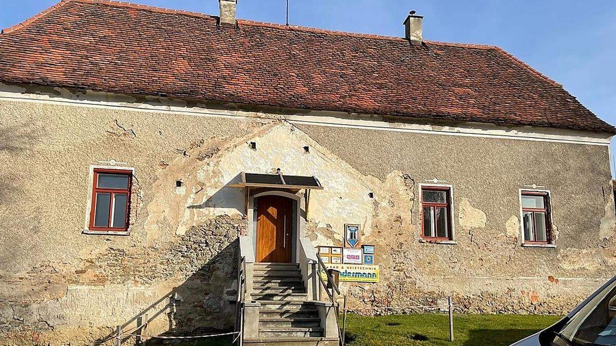 Das Jägerhaus beim Schloss Seggau wird renoviert
