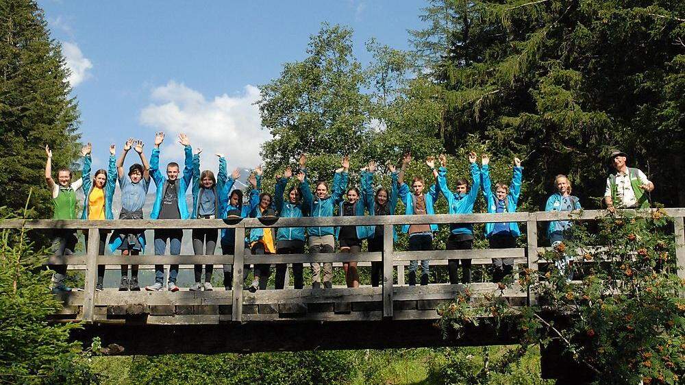 15 Jugendliche feierten ihren Abschlus als Junior Ranger des Nationalparks Hohe Tauern
