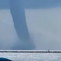 Im Vorjahr wurde dieser Tornado an der Adria aufgenommen. Auch heuer gab es zahlreiche Sichtungen von Wasserhosen