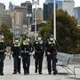 Der Lockdown in Melbourne wird streng kontrolliert 