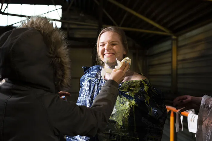 Als Protagonistin stand Corinna Pumm vor der Kamera.