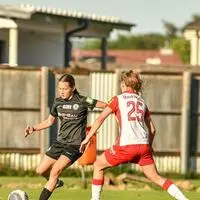 Nina Wippel (l.) aus Feldbach hat mit ihrem Bundesliga-Debüt mit den Sturm-Graz-Frauen heuer einen ersten Meilenstein in ihrer Karriere erreicht