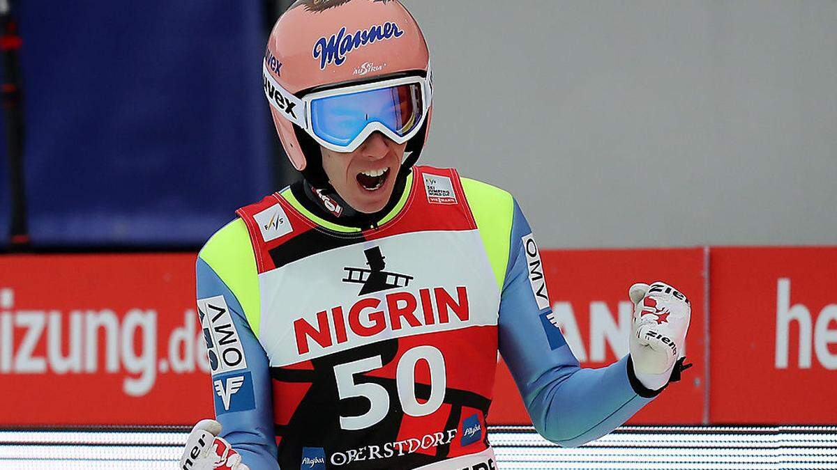 Stefan Kraft siegt erneut in Oberstdorf