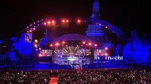 Die ORF-Starnacht musste kurz unterbrochen werden 