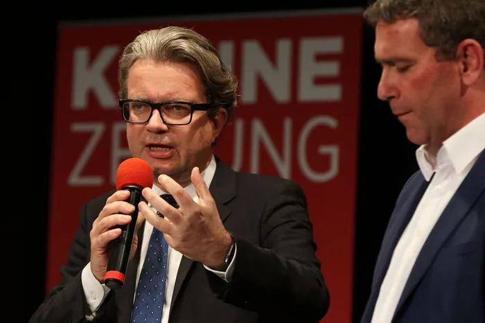 Landesrat Drexler und Arnd Meißl (FPÖ)