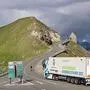 Ein 26 tonnenschwerer elektrischer Lkw schaffte den Leistungstest auf der Großglockner Hochalpenstraße