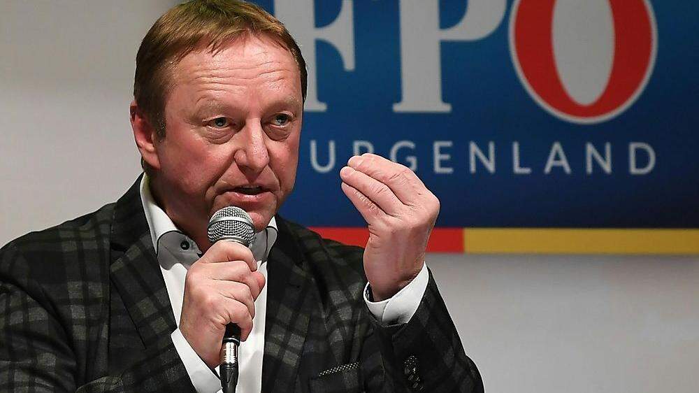 Johann Tschürtz tritt nach dem Wahldebakel als FPÖ-Chef im Burgenland ab