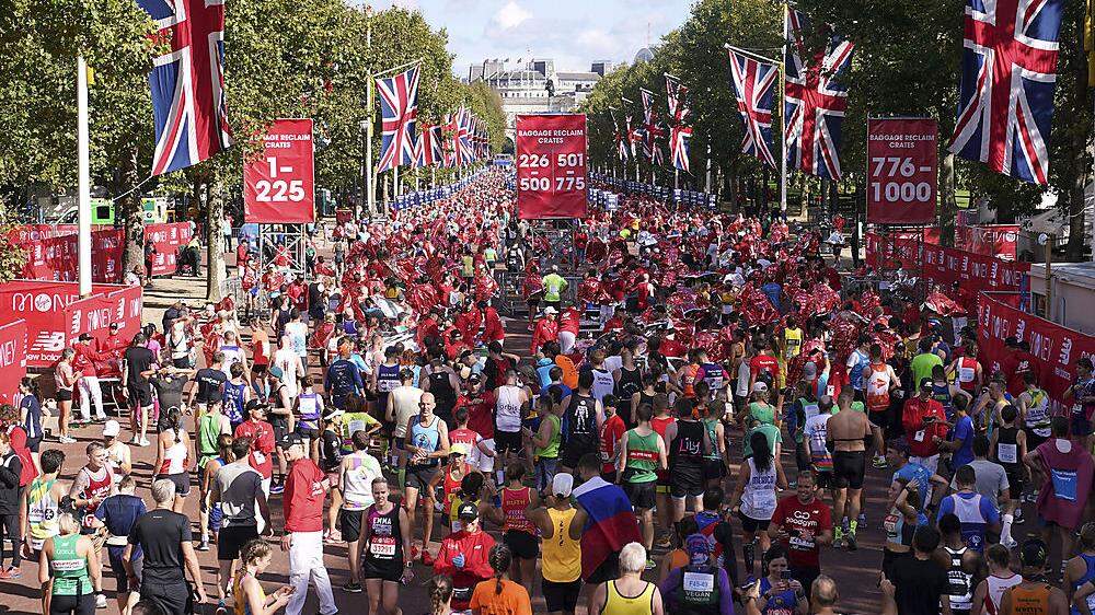 Der London Marathon ging am vergangenen Sonntag über die Bühne.