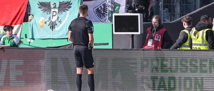 Der Monitor in Münster blieb schwarz