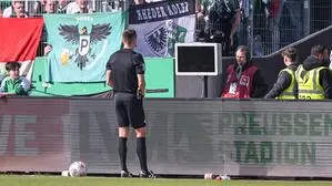 Der Monitor in Münster blieb schwarz