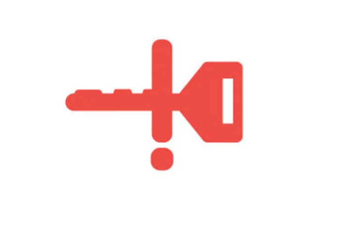 Fahrzeuge mit Keyless Go verfügen über dieses Symbol. Leuchtet es rot, bedeutet das: Der Schlüssel ist außerhalb der Reichweite, das Fahrzeug kann nicht gestartet werden.