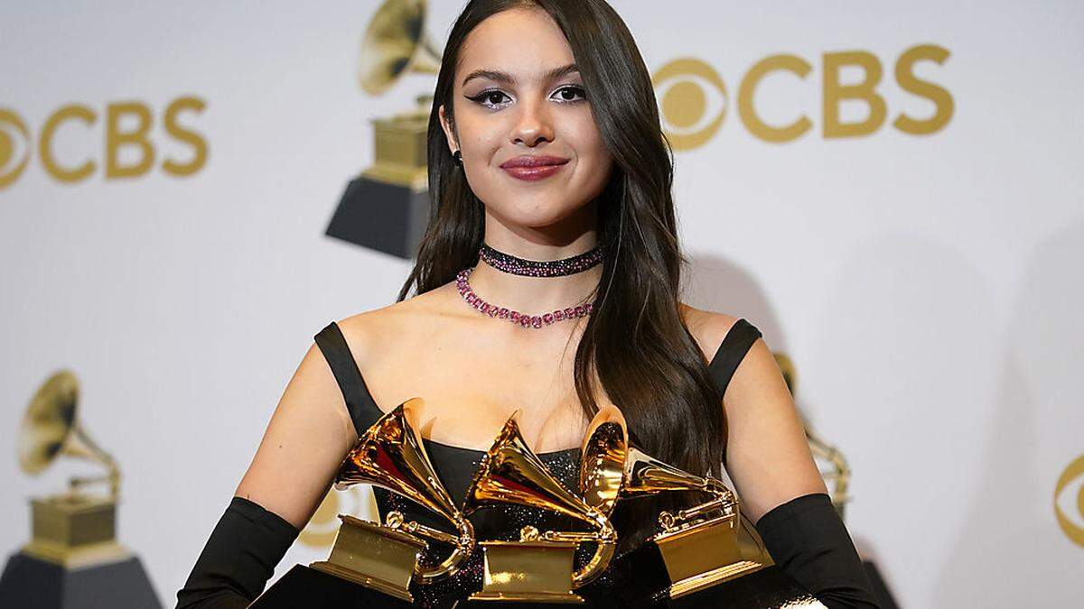 Sängerin Rodrigo gewann insgesamt drei Grammys, darunter den als &quot;beste neue Künstlerin&quot;