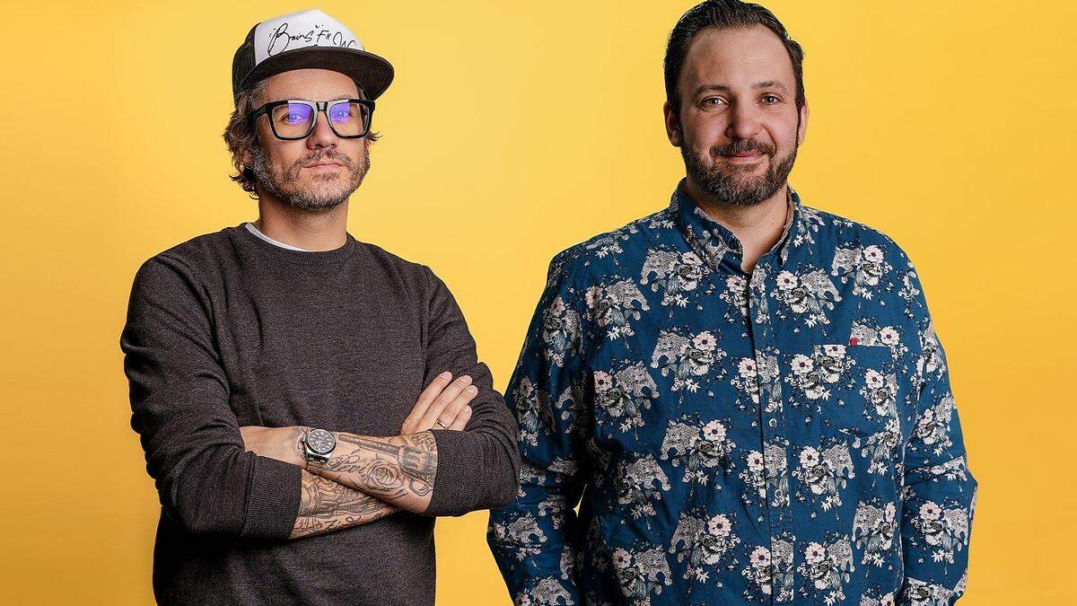 Mike Reiter und Philipp Maier, die beiden Gründer und CEO der Brainsworld 360° Agency