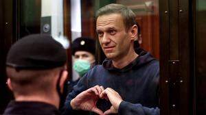 Zu Haftstrafen verurteilt, aber ungebrochen: Alexej Nawalny