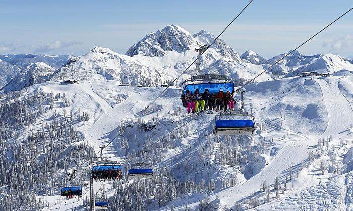 Das Nassfeld ist mit seinen 110 Pistenkilometern das größte Skigebiet Kärntens