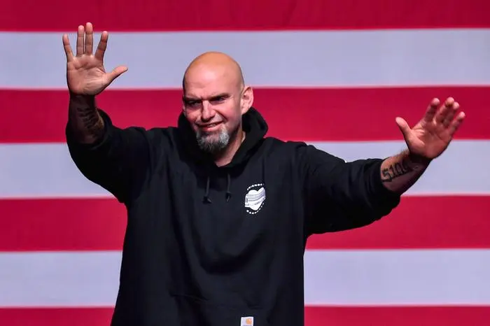 Der demokratische Kandidat John Fetterman siegte im Schlüsselstaat Pennsylvania