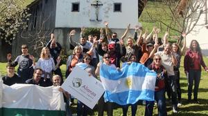 Die Landwirte aus Argentinien und Österreich im Austausch