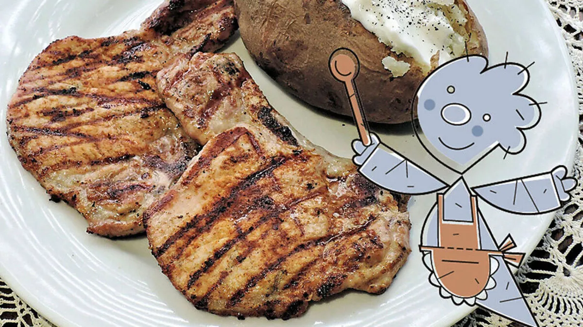 Schweinskotelett (Symbolbild)