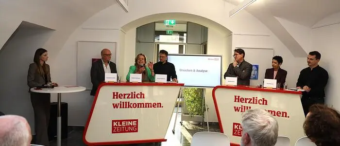 Beim „Reden wir“ der Kleinen Zeitung am Mittwochabend wurde das Thema Ortskernbelebung angeregt diskutiert
