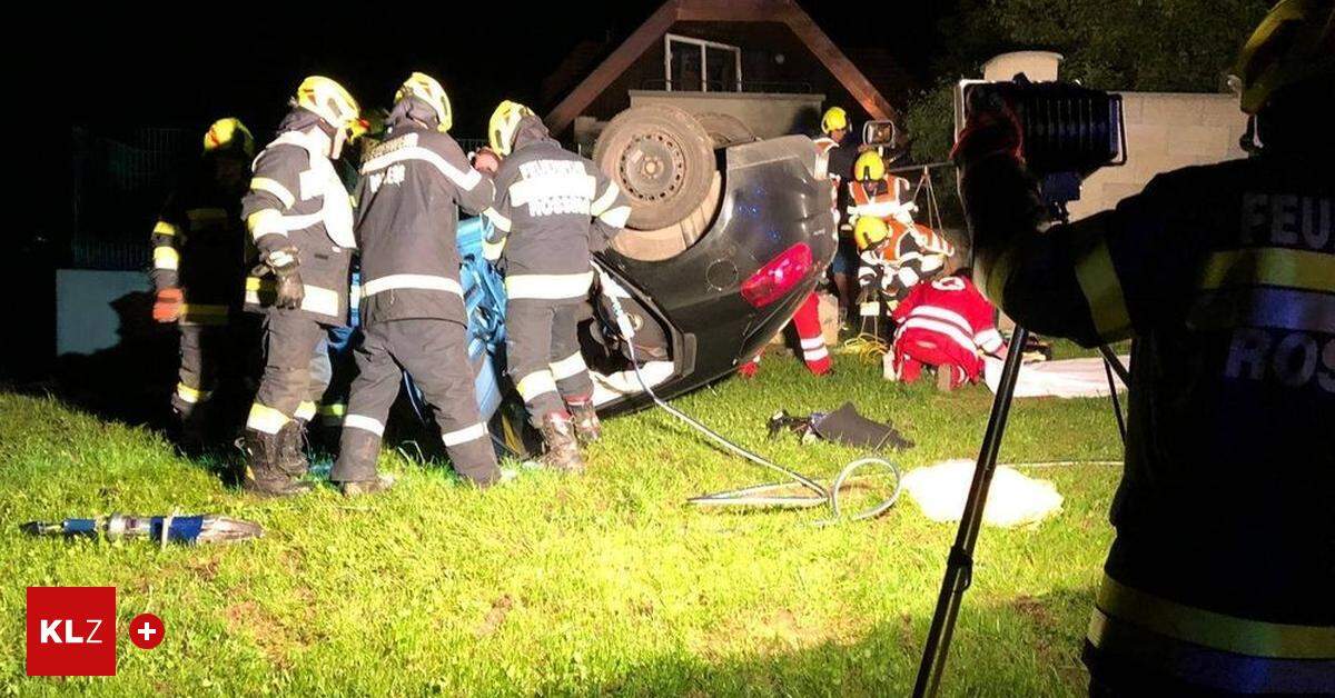 Nächtlicher Feuerunfall Auf Der B76: Sie Retteten Einem Autolenker Das ...