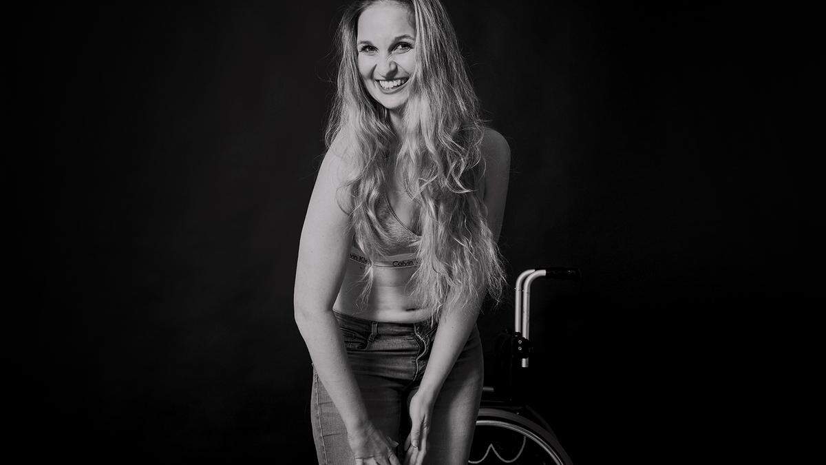 Bernadette de Roja: Ein Model mit Behinderung - das sich nicht behindern lässt 