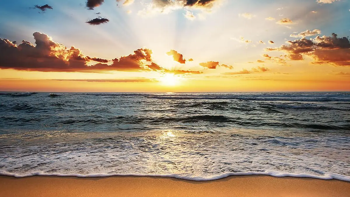 Happy New Year 2020! Written 2020 on the beach.