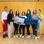 Jacqueline Reicher (ganz rechts) ist die neue Jugendgruppenleiterin beim Roten Kreuz Voitsberg-Köflach
