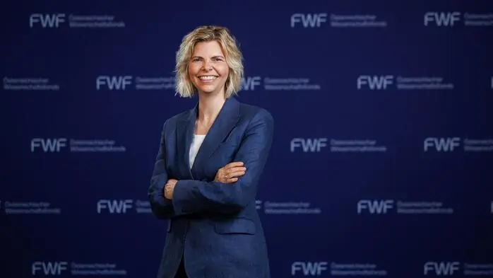 Anne-Sophie Meincke bei der Verleihung des Astra-Preises
