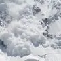 snow avalanche

