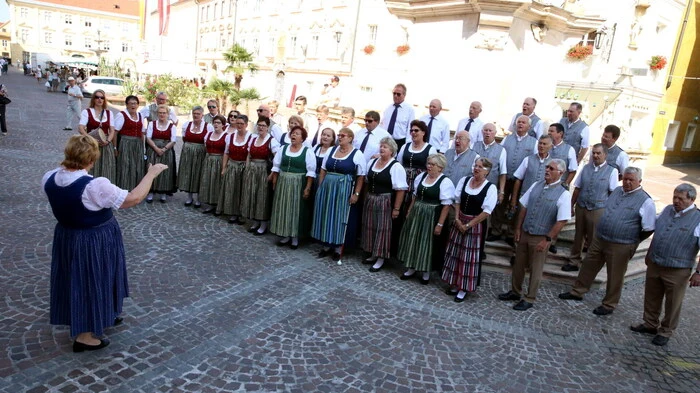 Von einer musikalischen Klangwolke umhüllt war am Wochenende die Bezirkshauptstadt St. Veit. 