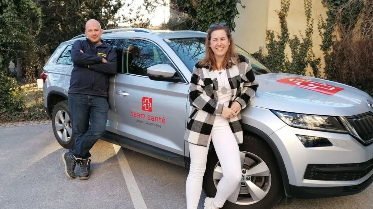 Barbara Kappaun und Sascha Brandmüller fuhren gemeinsam in die Ukraine