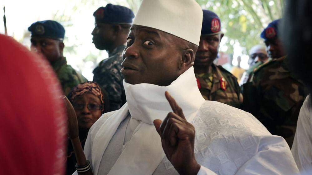 Yahya Jammeh regierte Gambia in den letzten 22 Jahren