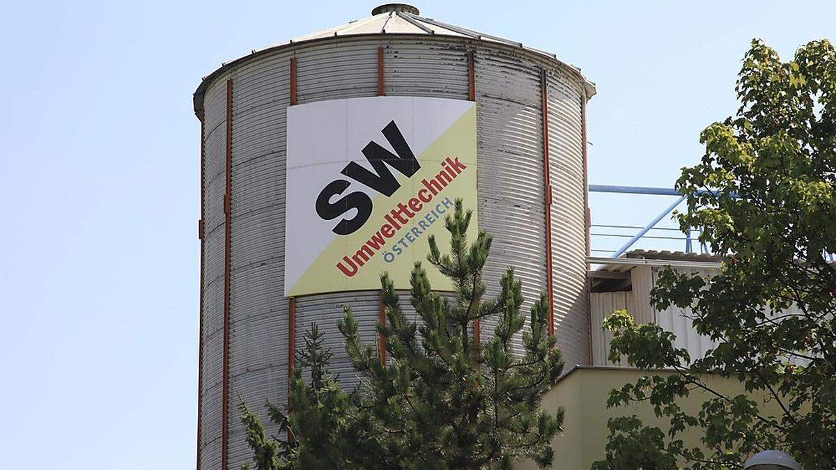 Das Gelände der SW Umwelttechnik in Klagenfurt