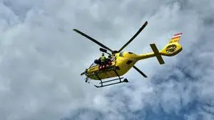 Mädchen wurde mit dem Rettungshubschrauber Christophorus 12 nach Graz gebracht