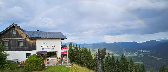 Der Gasthof „zum Bäreneck“ auf der Gemeindealpe in Mitterbach am Erlaufsee