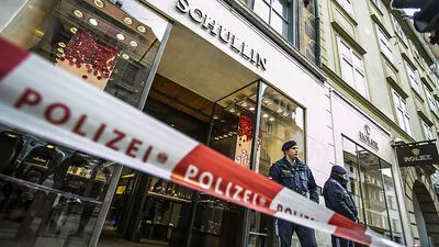 Die Polizei am Tatort