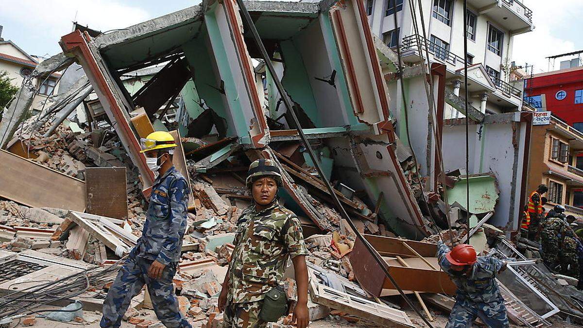 Im Mai 2015 erschütterte ein verheerendes Erdbeben Nepal