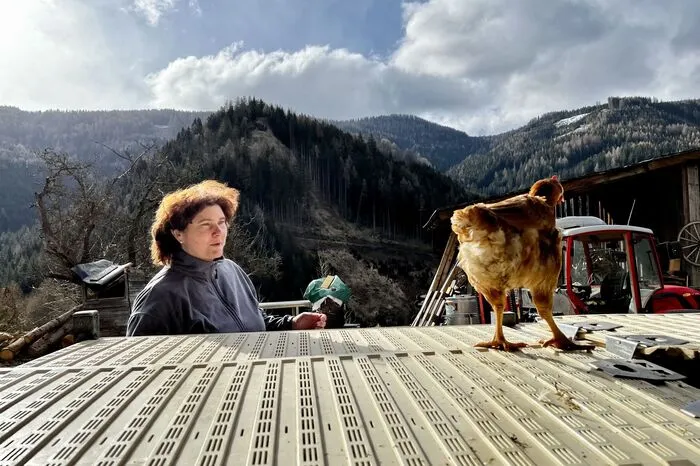 ...doch Karin Forcher fängt sie umgehend ein