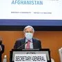 "Diese Konferenz hat meine Erwartungen voll erfüllt, was die Solidarität mit den Menschen in Afghanistan betrifft", sagte Guterres
