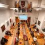 Im Gegensatz zu vorangegangenen Sitzungen kehrte am Dienstagabend der Weihnachtsfrieden in der Liebburg ein