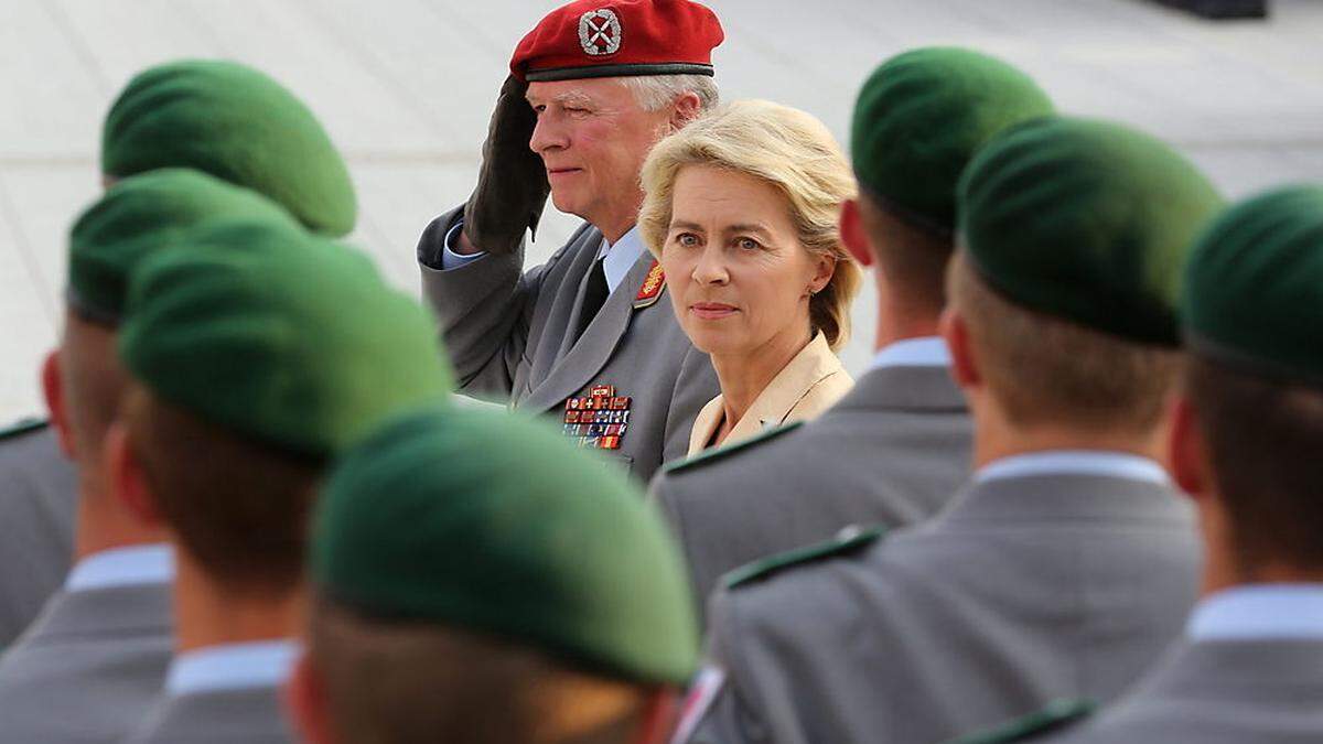 Die deutsche Ministerin Van der Leyen