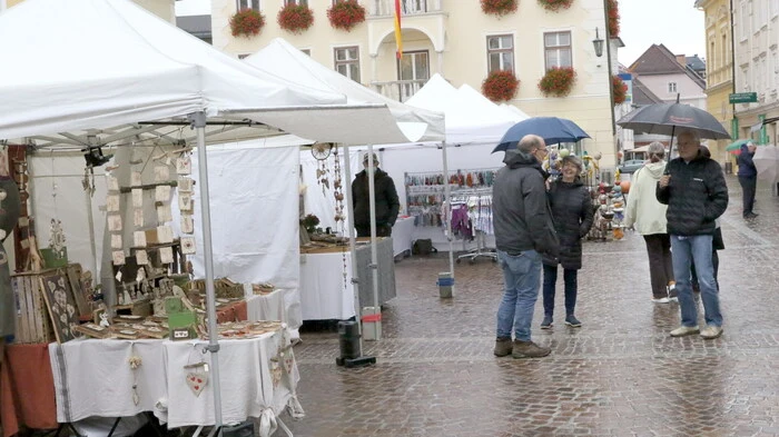 Für drei Tage steht die Bezirkshauptstadt St. Veit im Mittelpunkt eines großen  Kunsthandwerksmarktes. 