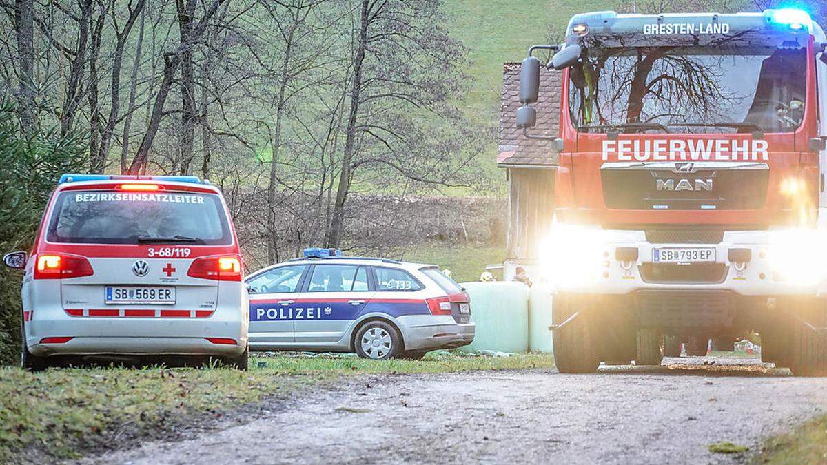 Der Notarzt des alarmierten Rettungshubschraubers konnte nur mehr den Tod des 77-Jährigen feststellen