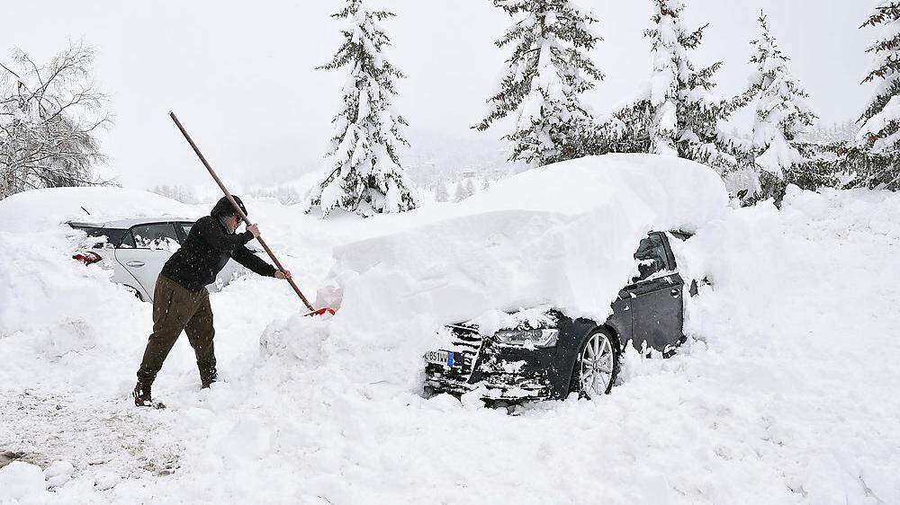 In Südtirol ist so viel Schnee wie seit langem nicht mehr gefallen