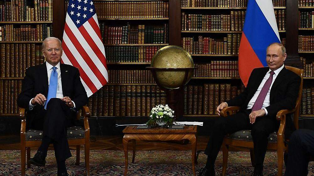 Biden und Putin hatten sich bei ihrem Gipfel in Genf auf Abrüstungsgespräche geeinigt