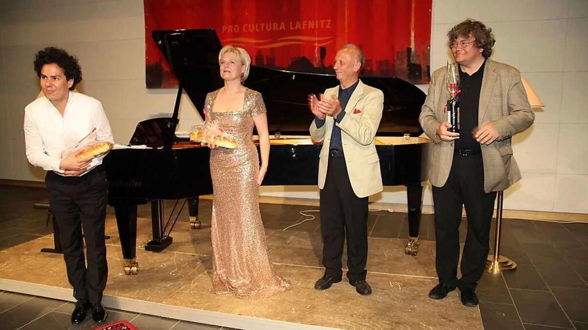 Sascha El Mouissi, Ildiko Raimondi, Rudi Wilfinger und Harald Haslmayr (v. l.)