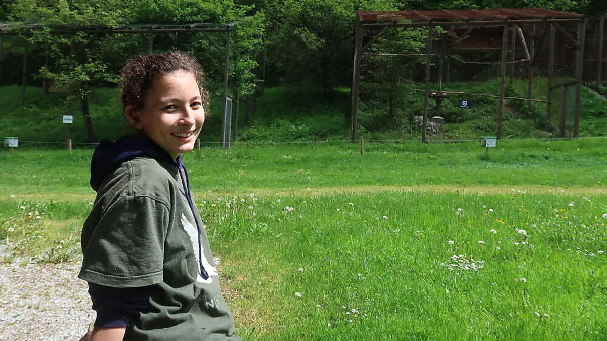 Lisa Jenewein absolviert ein freiwilliges Umweltjahr