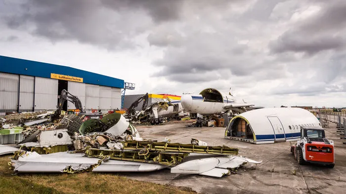 100 Tonnen Altmetall stecken in den zwei Airbus A310 der belgischen Regierung.