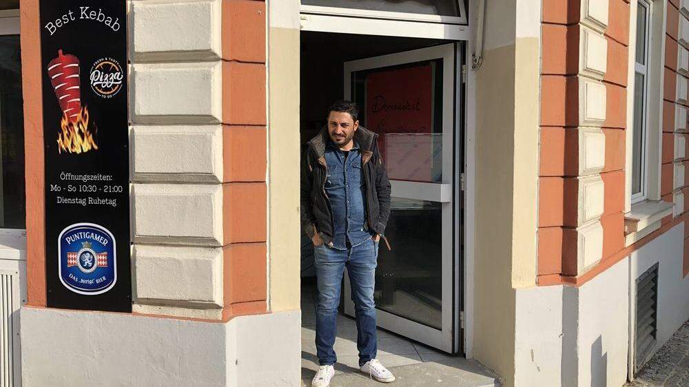 Erkan Özdemir wollte eigentlich am 20. März einen Dönerladen in Hartberg eröffnen